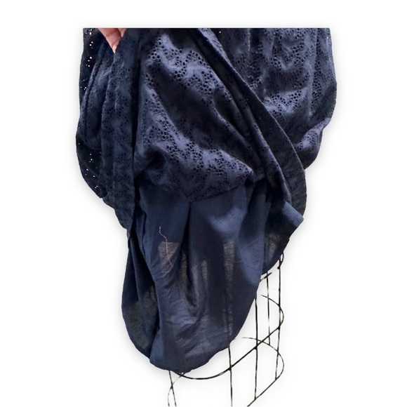 Anthropologie by Girls from Savoy Eyelet Branch Halter A Line Dress size 6 - Picture 11 of 16